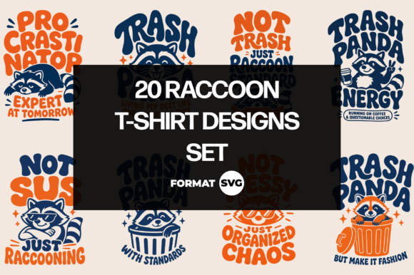 20 Raccoon SVG T-Shirt Bundle Review