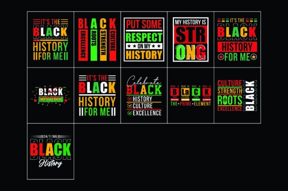 Black History Month Shirt Svg Bundle Review