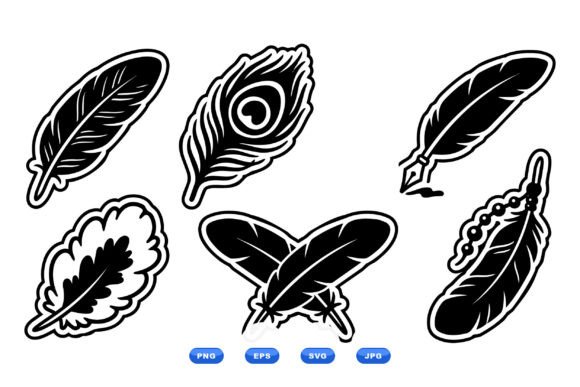 Boho Feather SVG Clipart Pack Review
