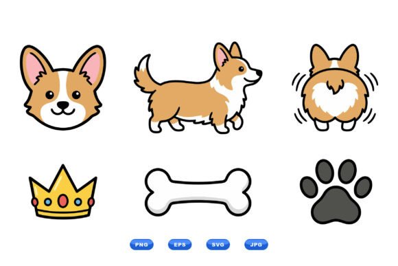 Cute Corgi SVG Clipart Pack Review