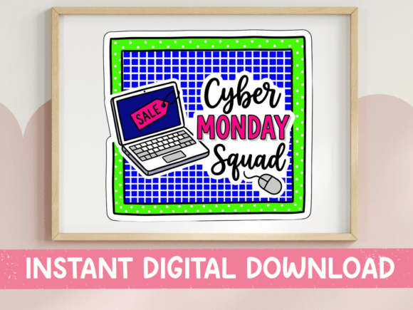 Cyber Monday Squad Laptop SVG Review