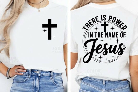 Faith SVG, There is Power in the Name of