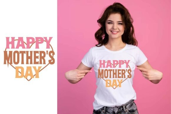 Happy Mothers Day Svg T-Shirt Design Review