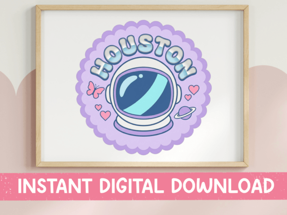 Houston Pastel Helmet Badge SVG Review