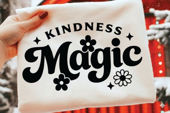 Kindness Magic Retro Inspirational SVG Review