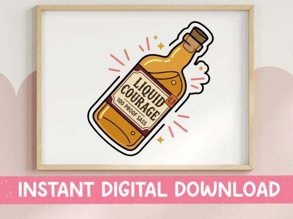 Liquid Courage Bottle SVG Embroidery Review
