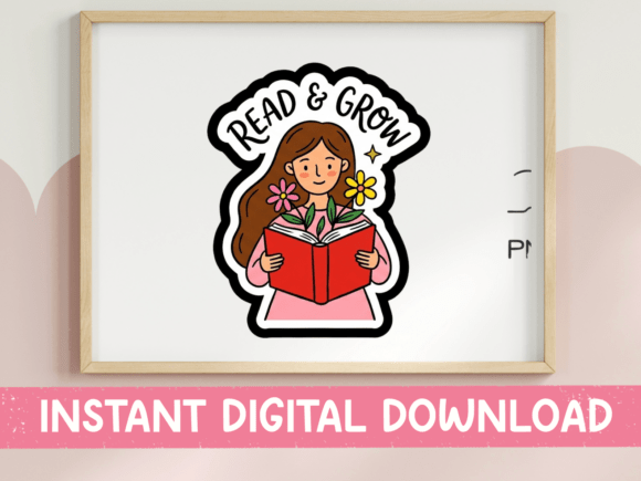 Read and Grow Girl SVG Review