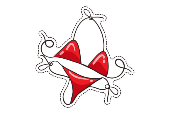 Red Bikini Embroidery Review