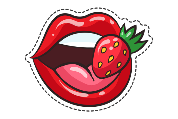 Strawberry Lips Embroidery Review