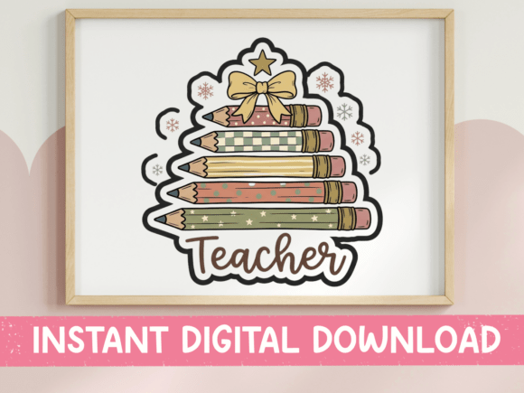 Teacher Christmas Tree SVG Review