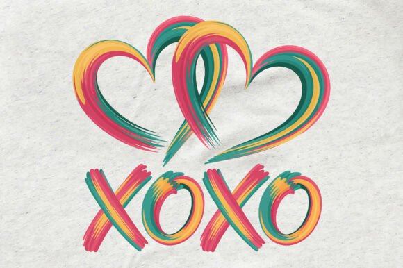 XOXO Love Heart Valentine S Day Png Svg Review